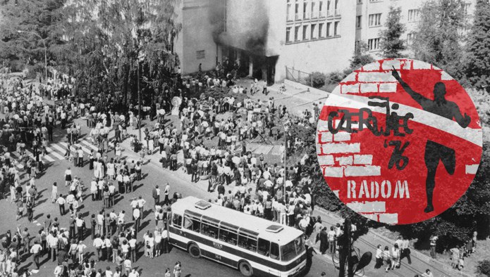 historia-radomski-czerwiec-76-logo-na-tle-budynku