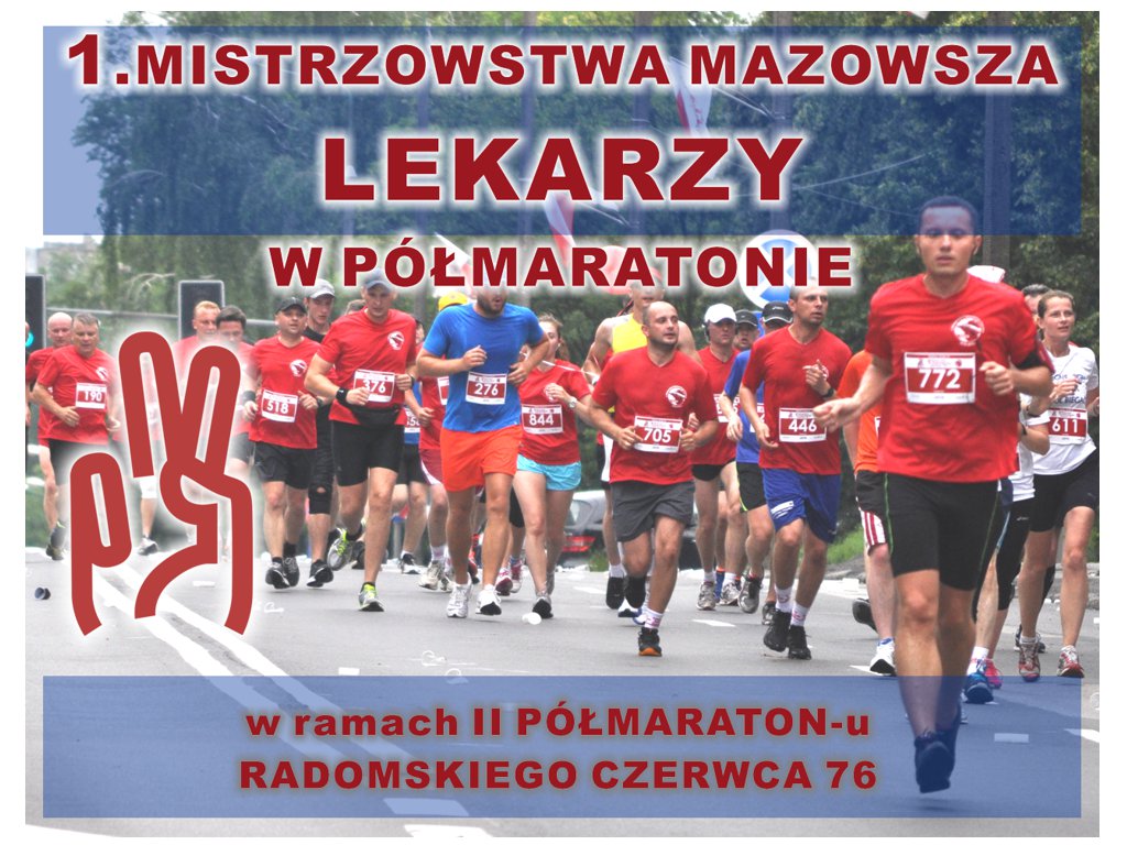 Mistrzostwa Mazowsza Lekarzy w Półmaratonie