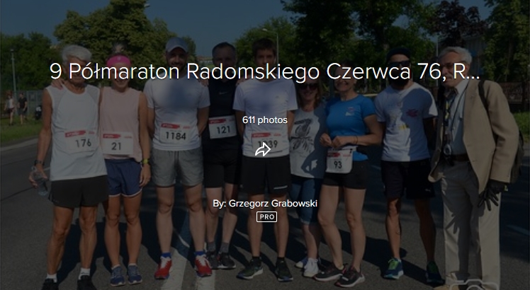 Galeria foto – Półmaraton Radomskiego Czerwca’76 by Wasyl Grabowski